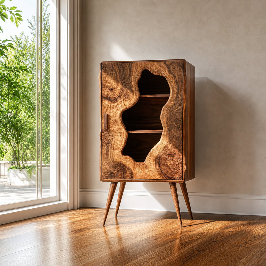 Mid Century Organic Modern Cabinet Living Room Or Bedroom