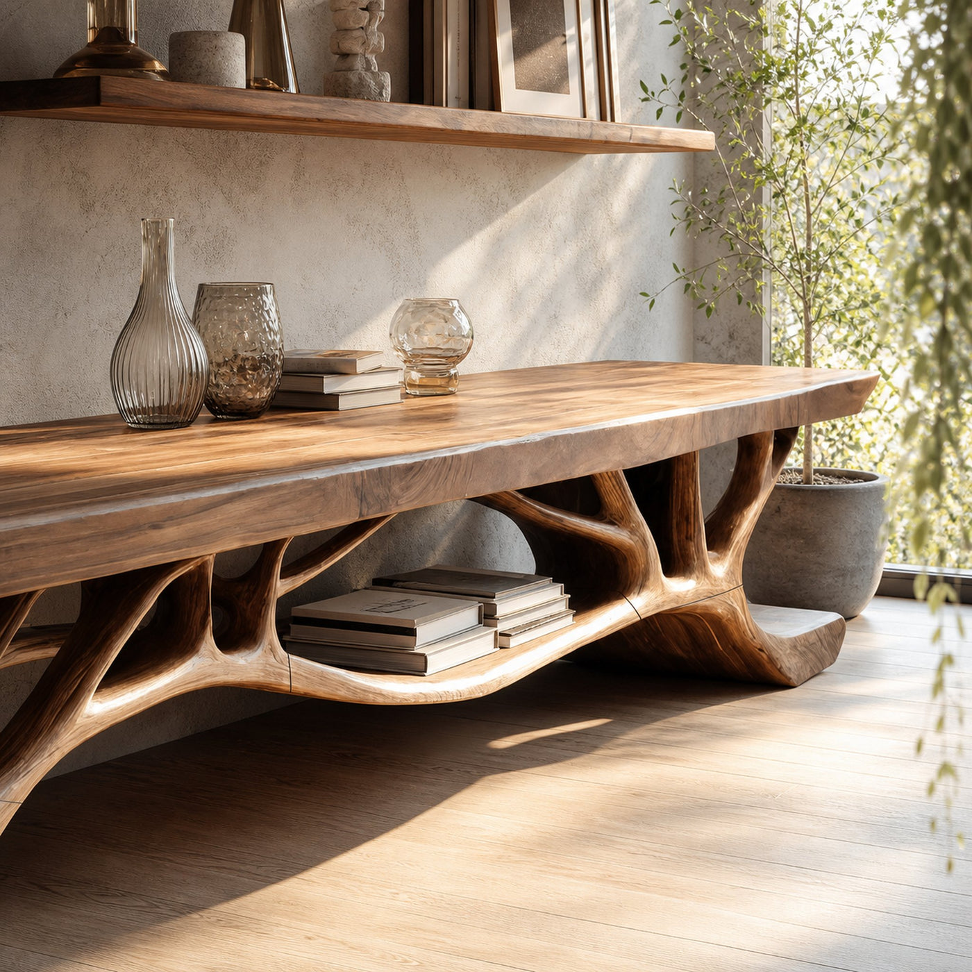 Furnishing the living room