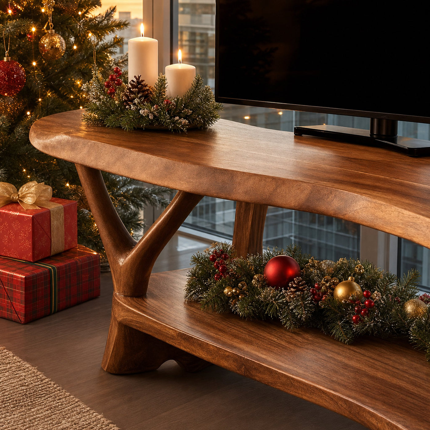 Furnishing the living room