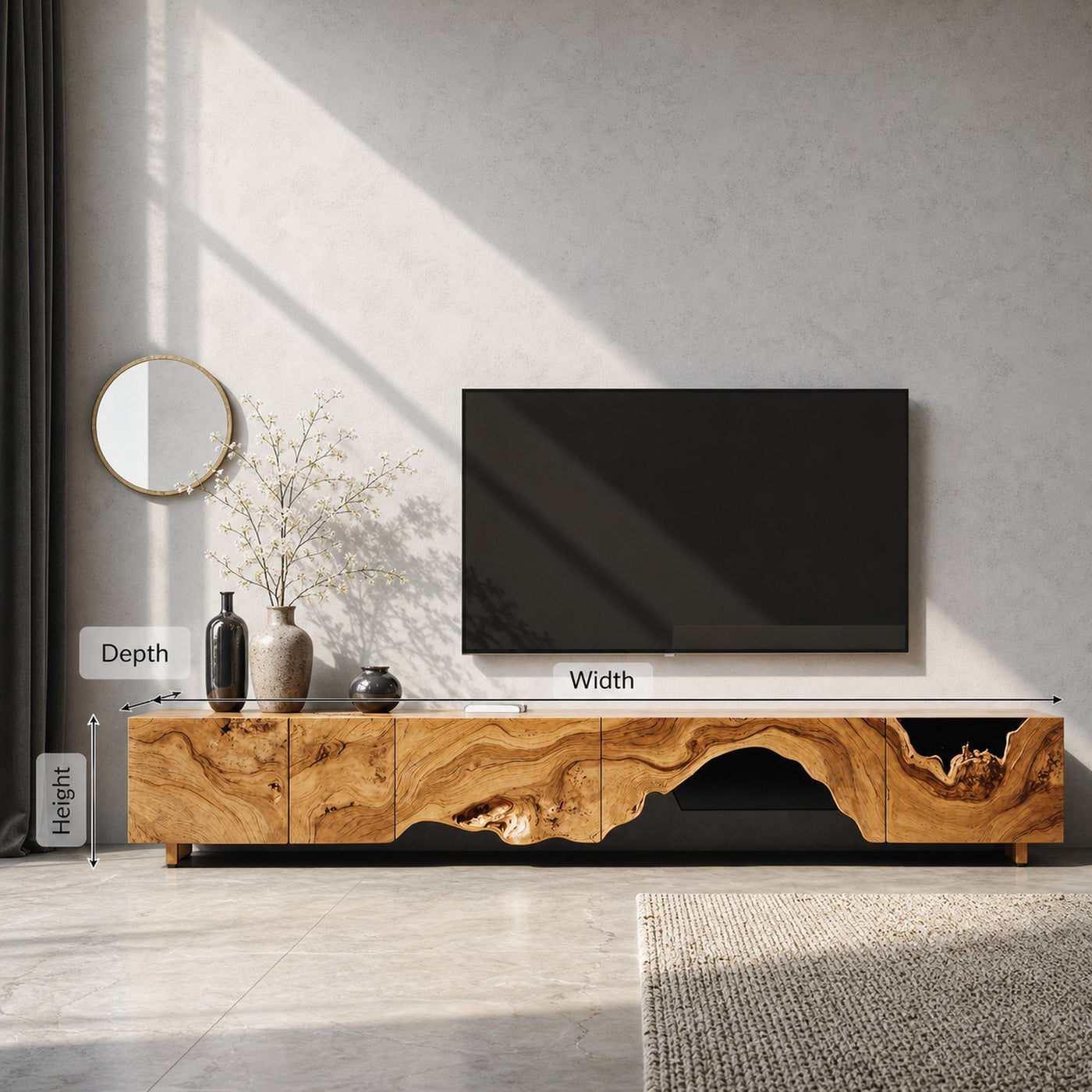 Mid Century TV Console For Stylish Living Room - product view 6