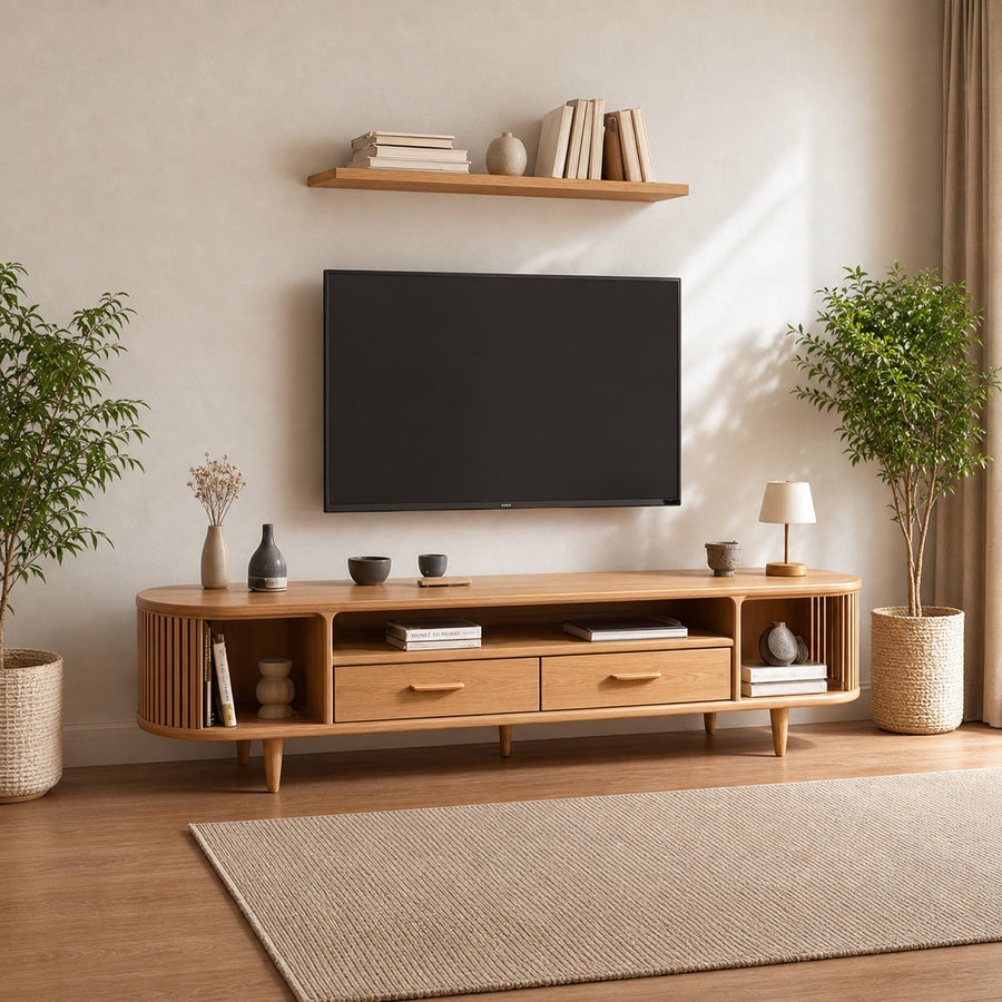 Mid Century TV Stand Living Room Or Bedroom Decor