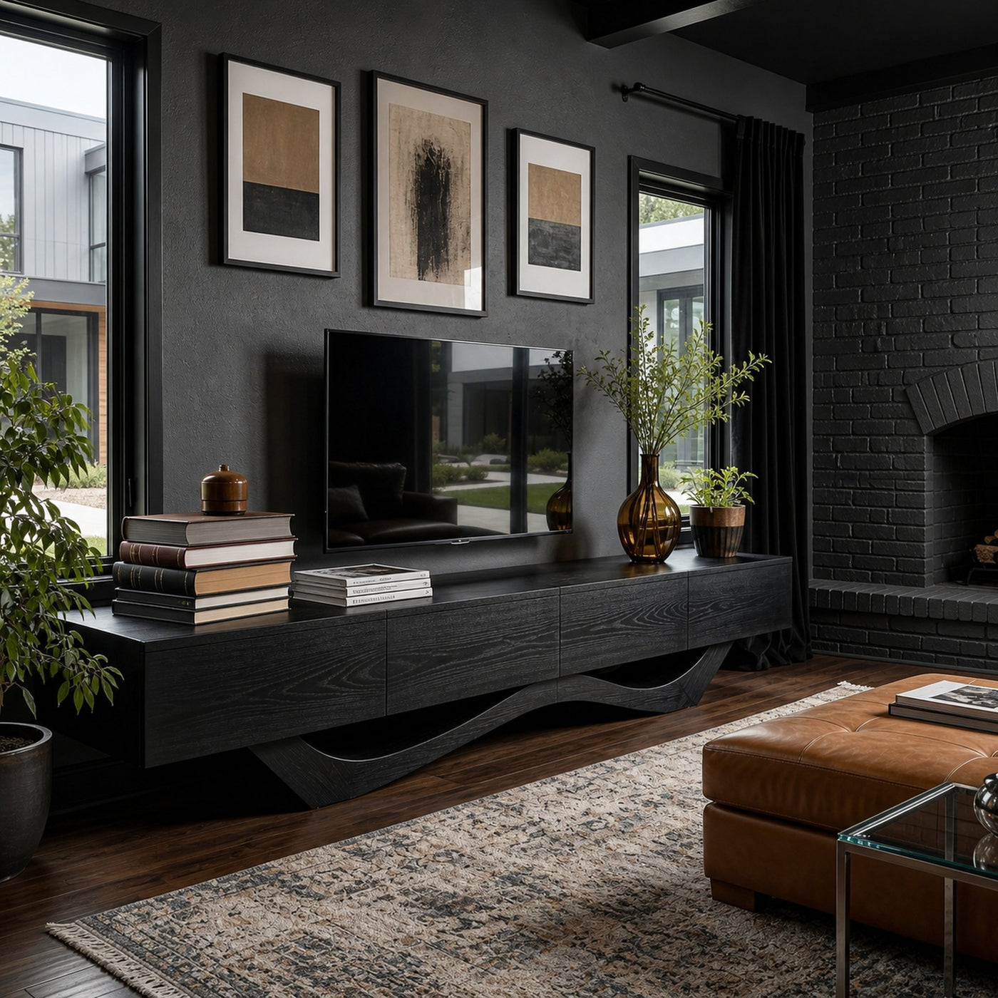 Furnishing the living room