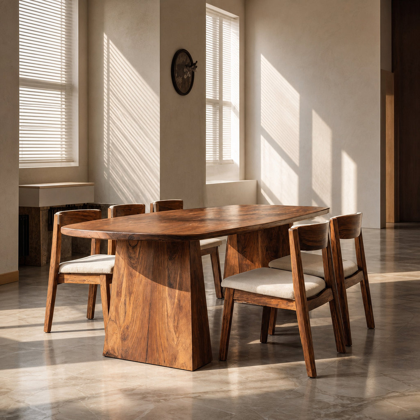 Minimal Architectural Dining Table For Dining Room - product view 5