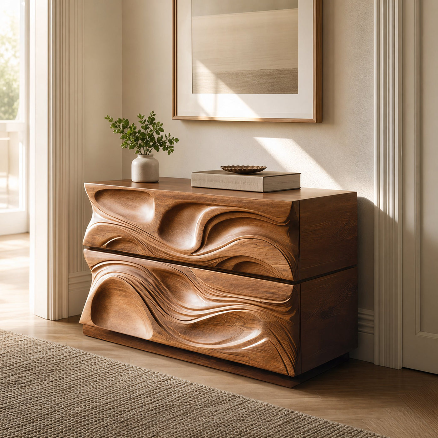 Minimalist Cabinet Storage Furniture For Entryway Or Living - product view 2