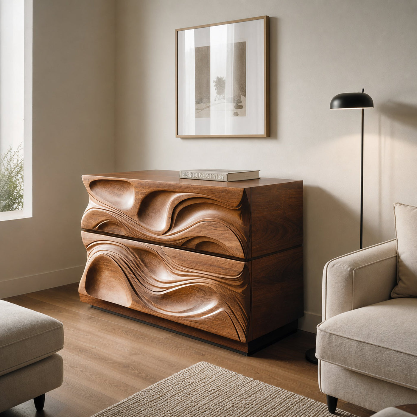 Minimalist Cabinet Storage Furniture For Entryway Or Living - product view 3
