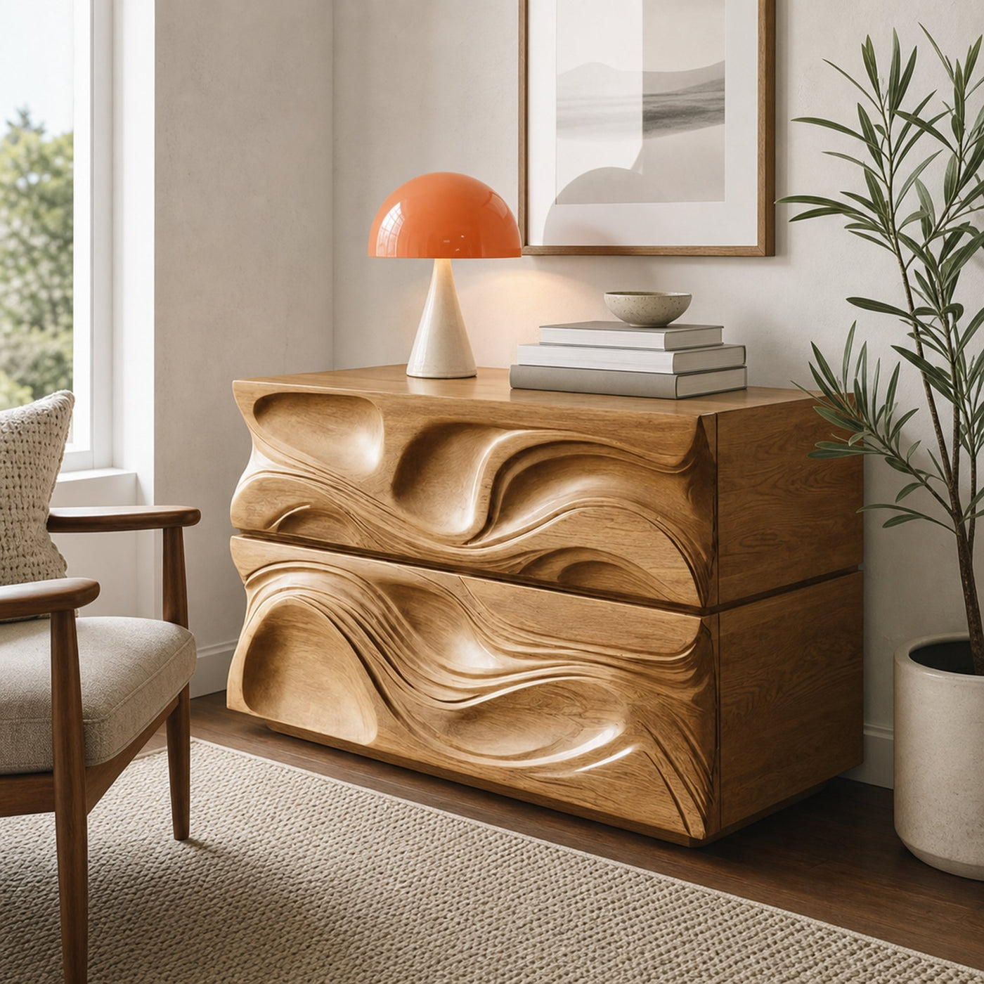 Minimalist Cabinet Storage Furniture For Entryway Or Living - product view 4