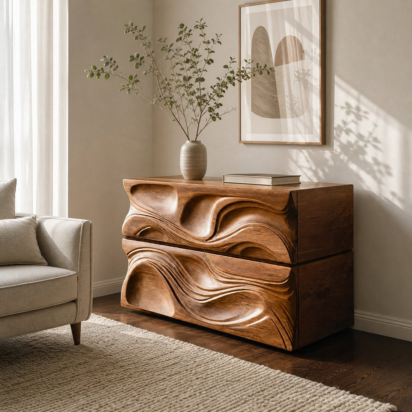 Minimalist Cabinet Storage Furniture For Entryway Or Living - product view 5