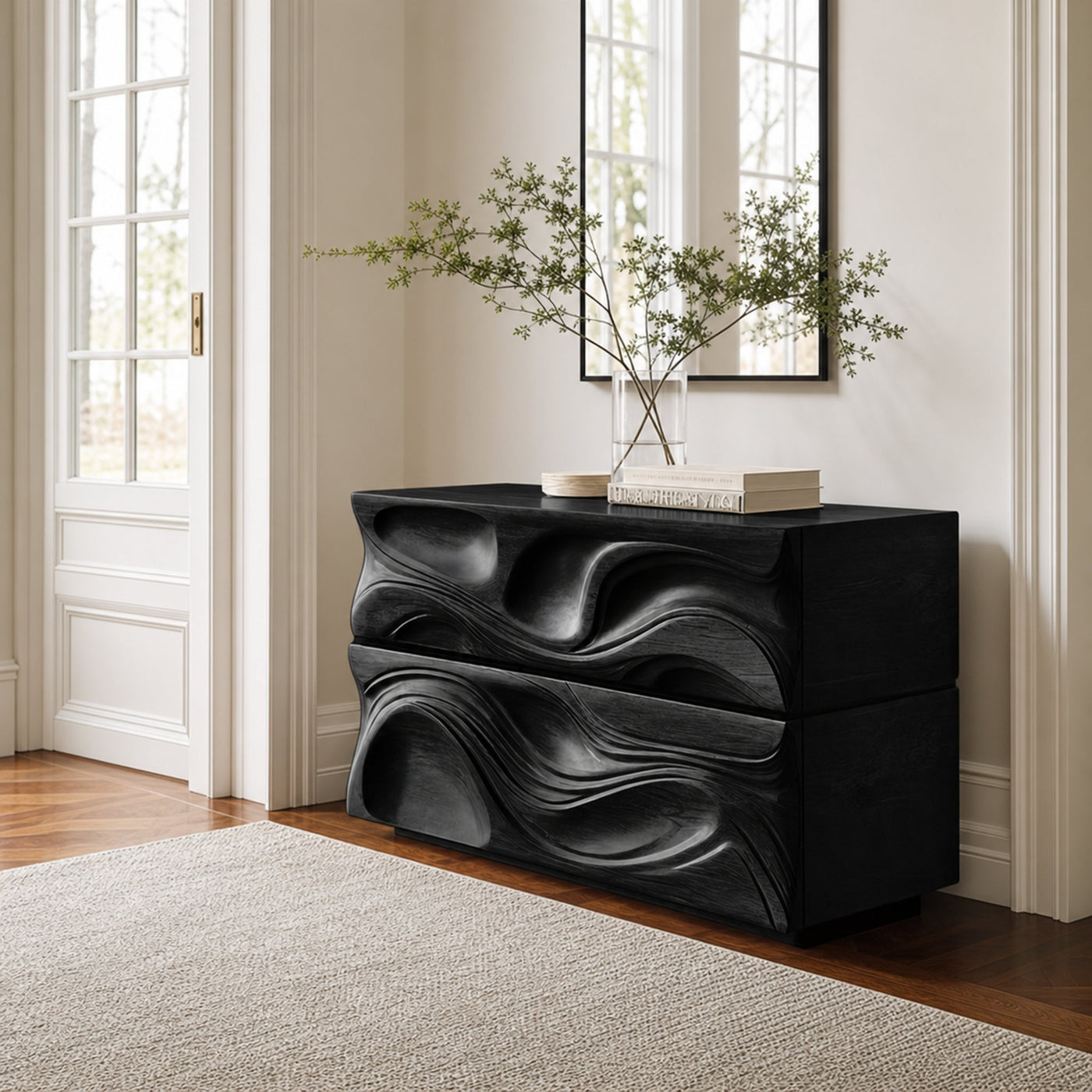 Minimalist Cabinet Storage Furniture For Entryway Or Living - product view 7