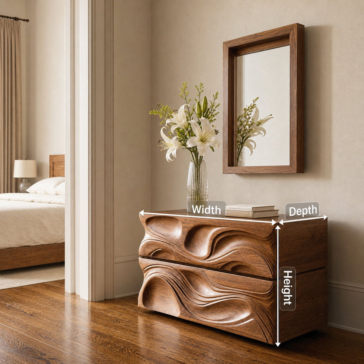 Minimalist Cabinet Storage Furniture For Entryway Or Living - product view 8