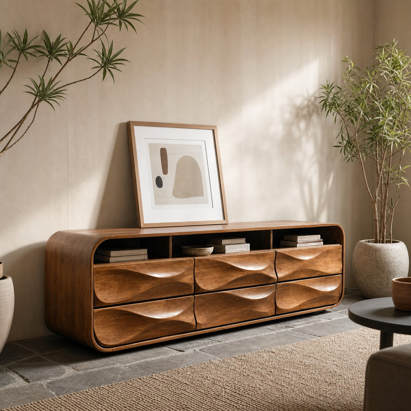 Minimalist Sideboard With Drawers And Storage For Living - product view 6