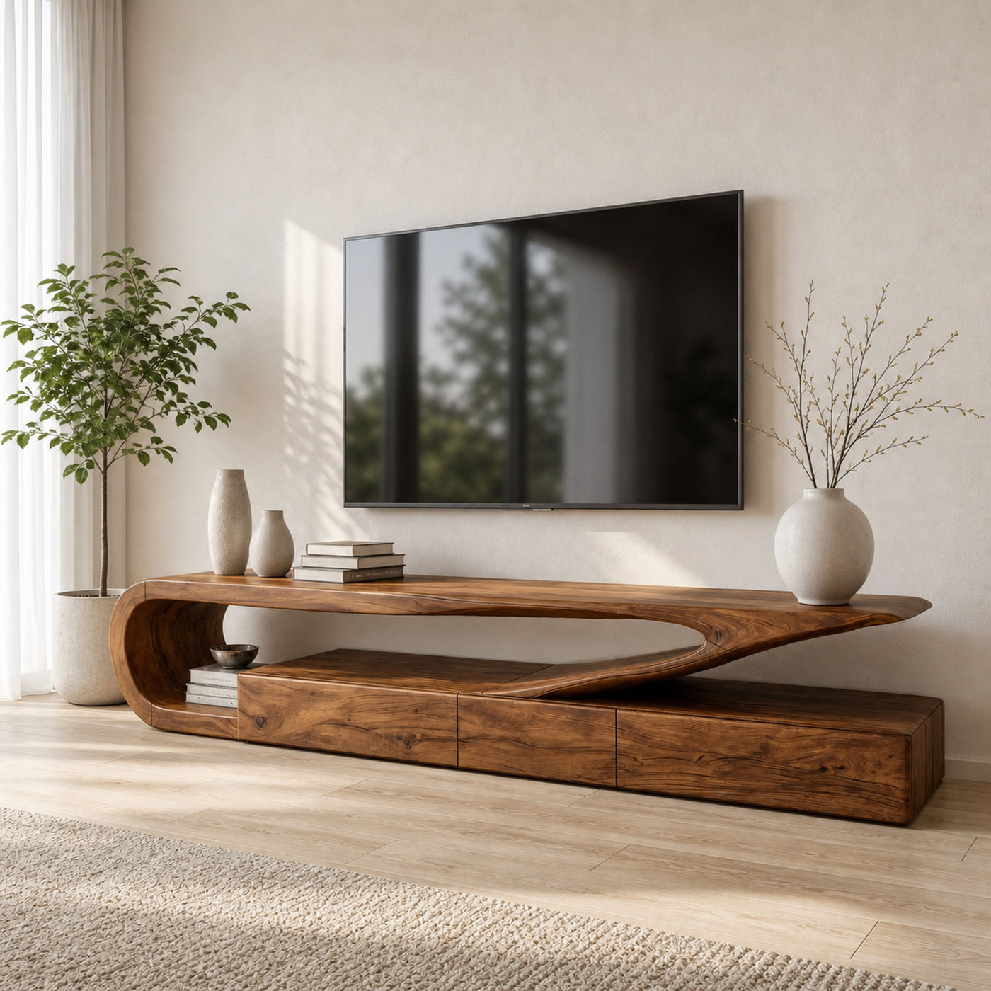 Minimalist TV Console For Living Room - product view 6