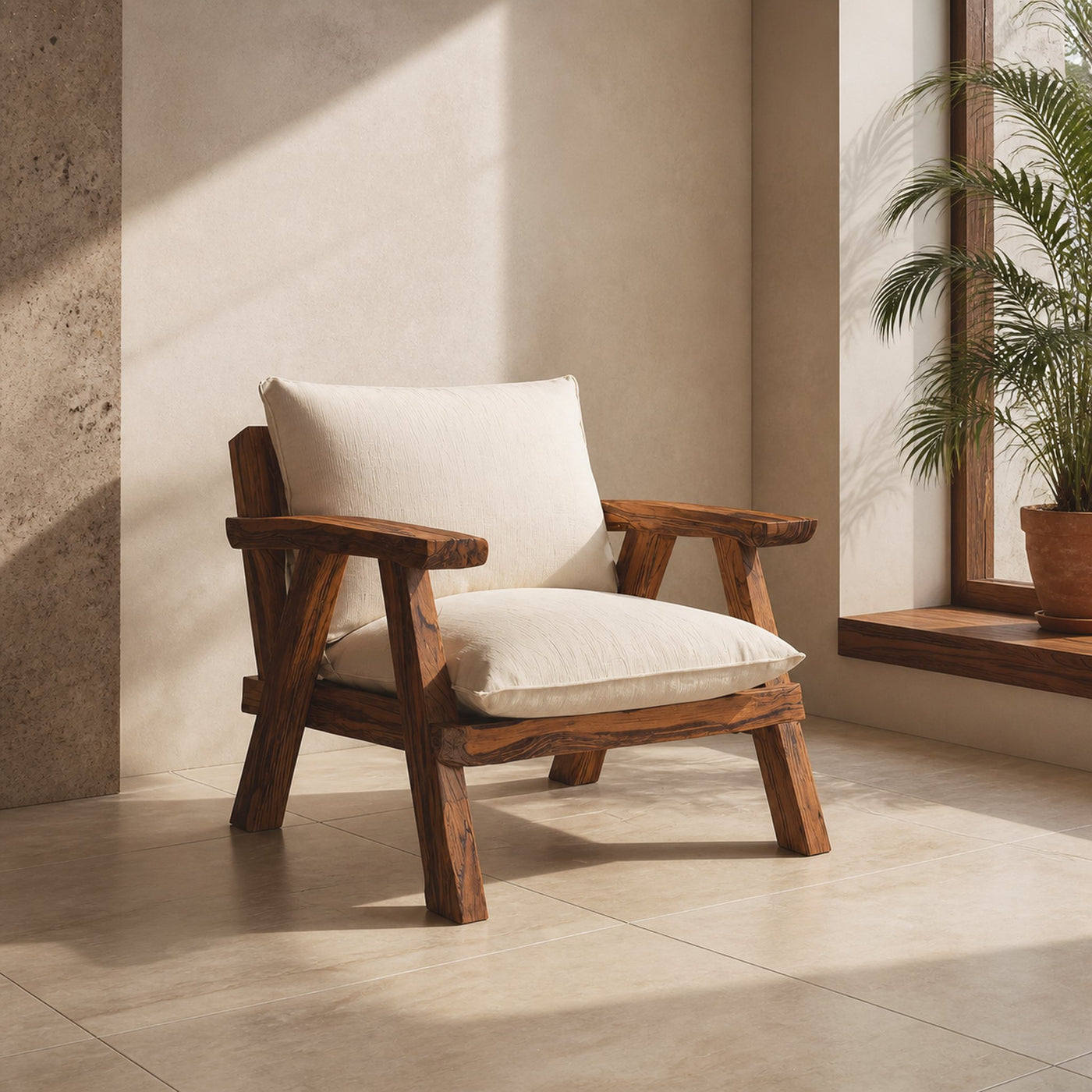 Modern Accent Seating For Living Or Entryway Space