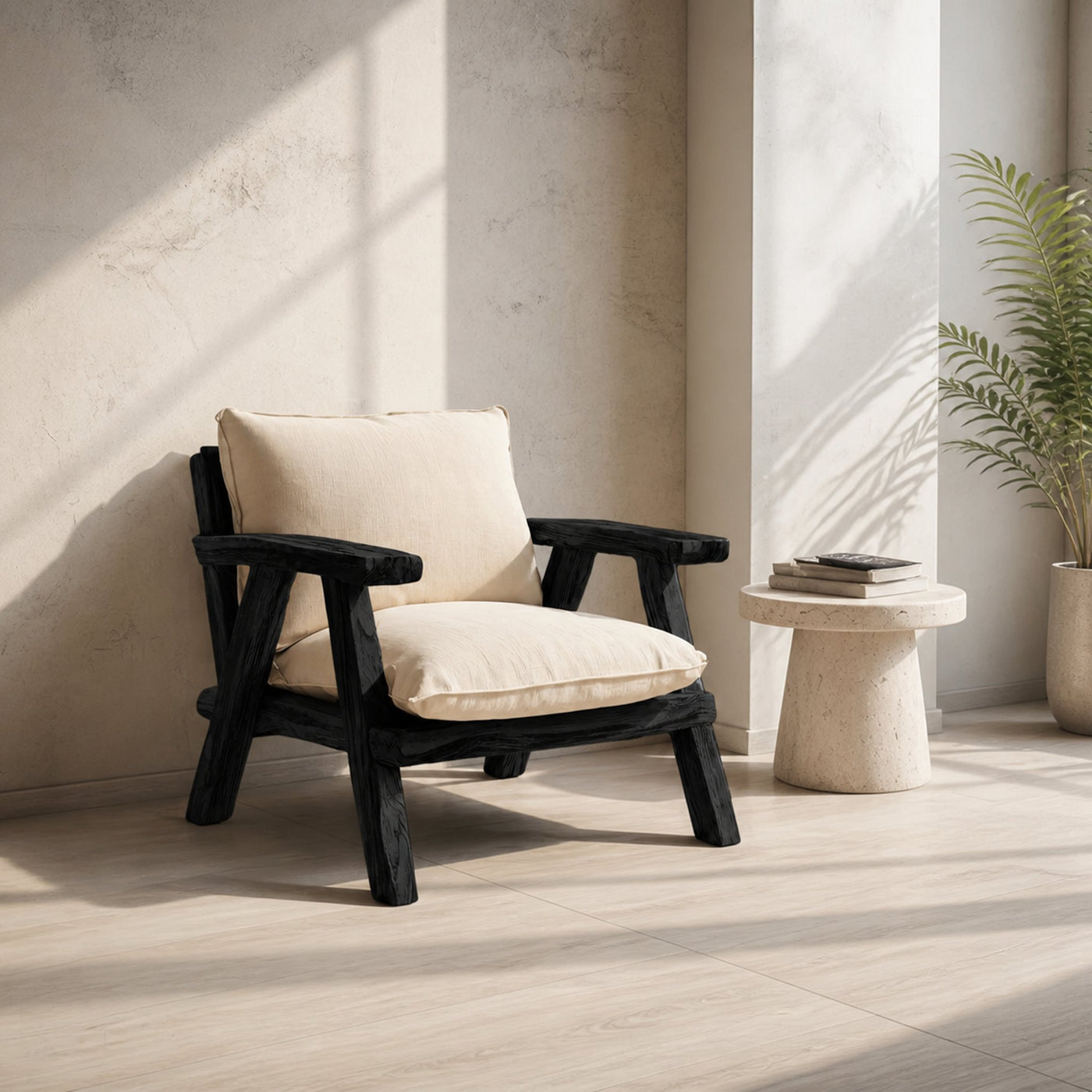 Modern Accent Seating For Living Or Entryway Space - product view 7