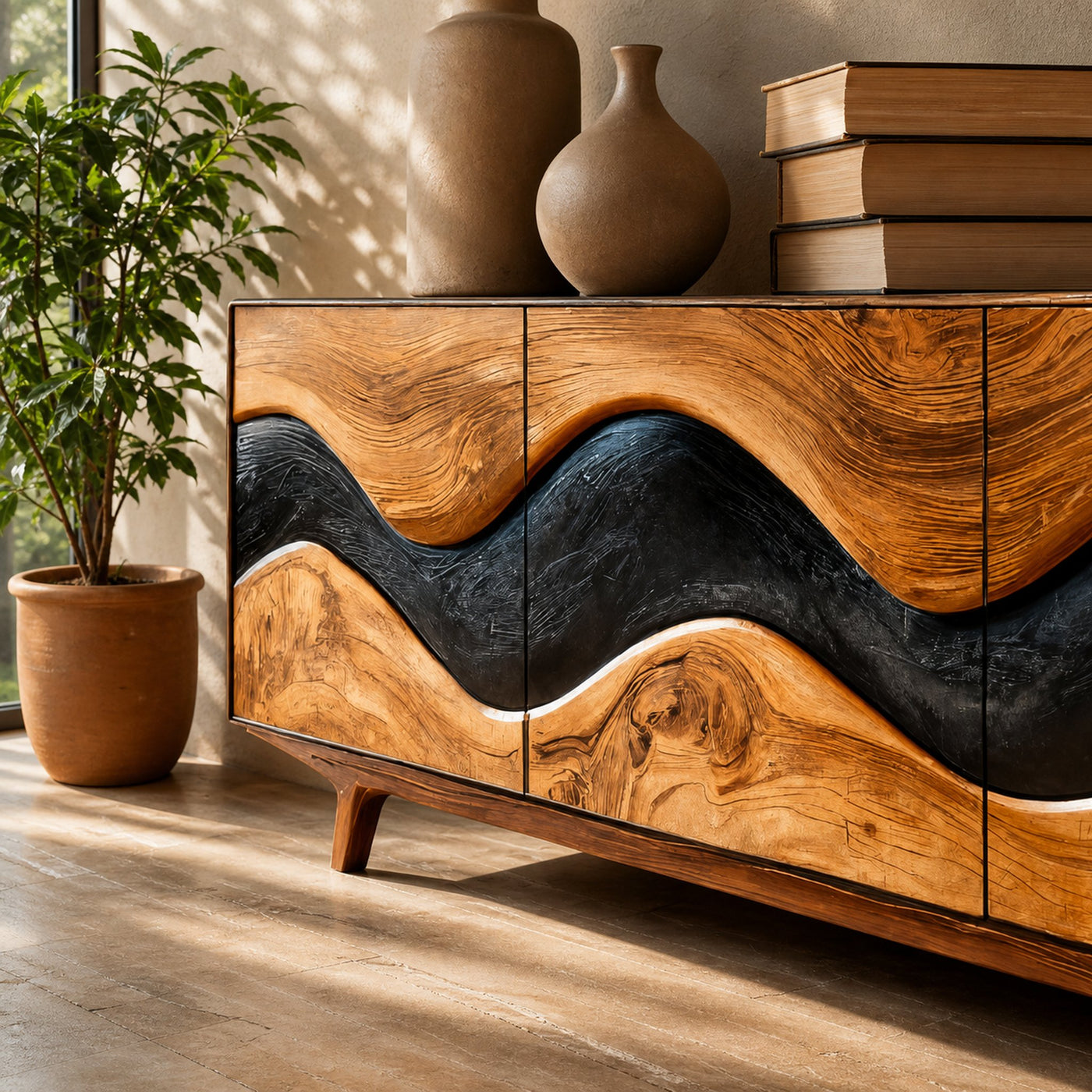 Modern Art Sideboard For Living Space - product view 3