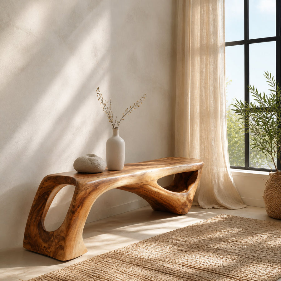 Modern Bench For Entryway Interior