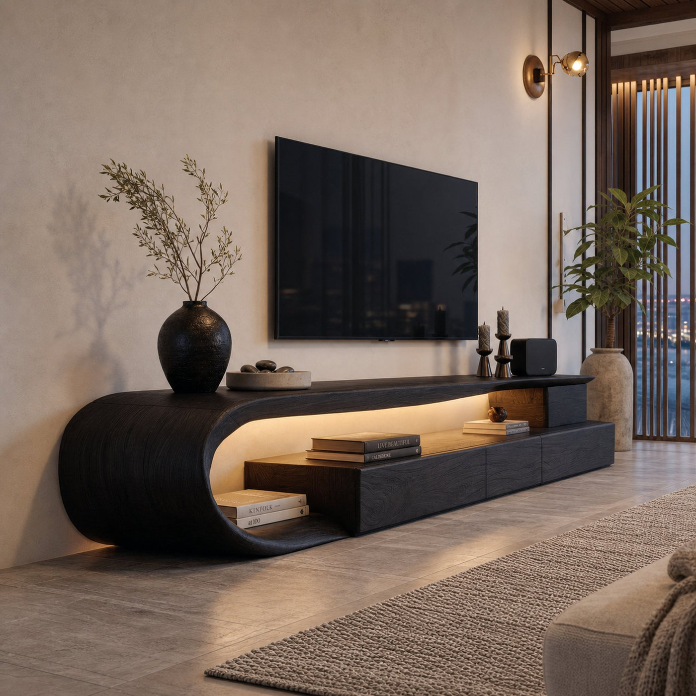 Rooms that speak softly
