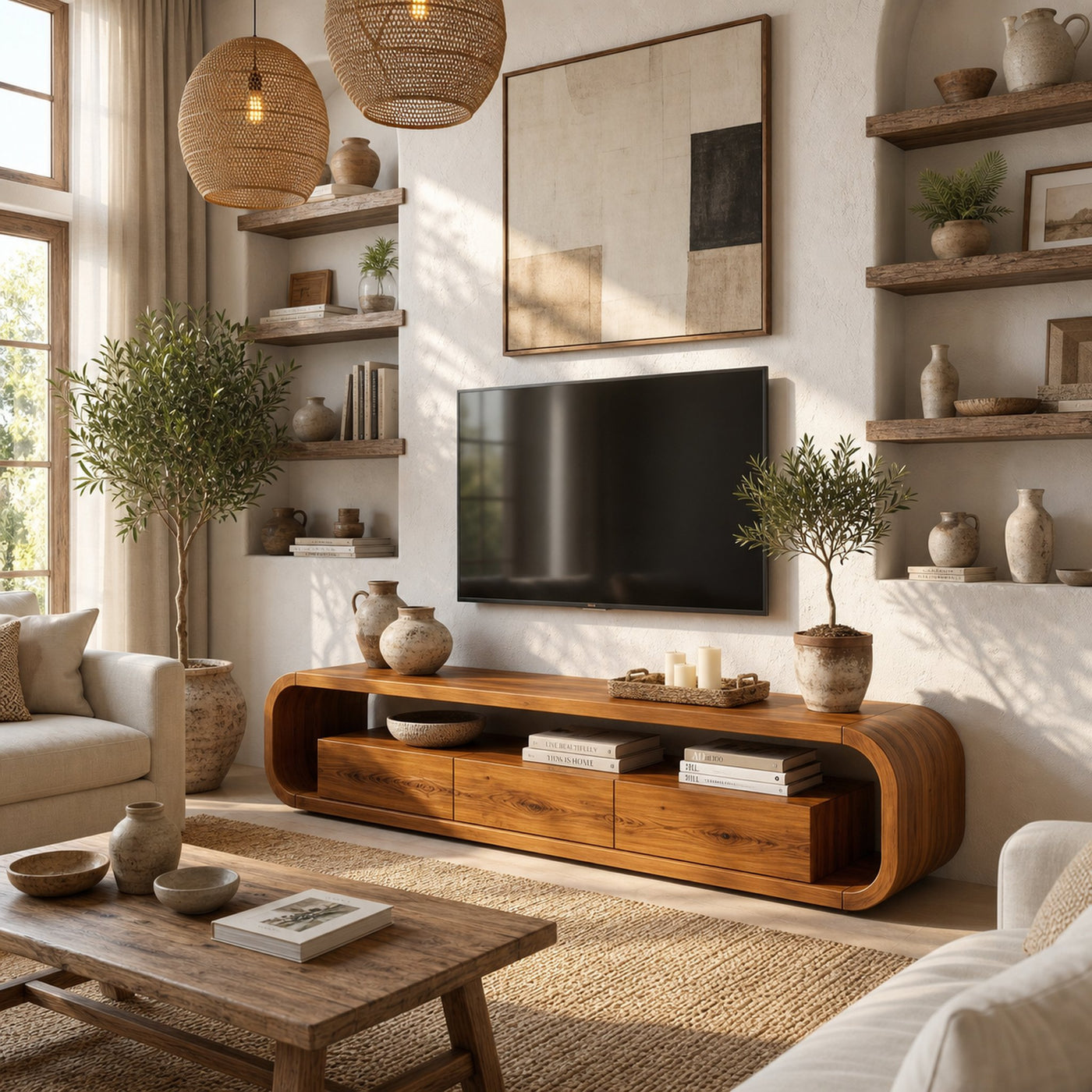 Modern Decorative TV Console For Living Room And Lounge Space - product view 6