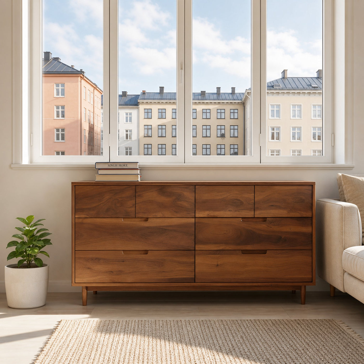 Modern Grain Sideboard For Bedroom Or Living Room - product view 3