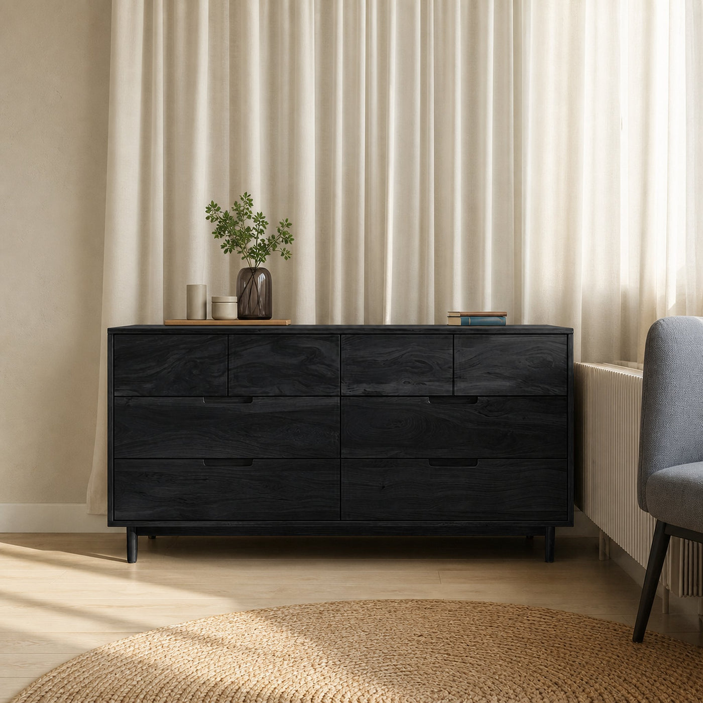 Modern Grain Sideboard For Bedroom Or Living Room - product view 4