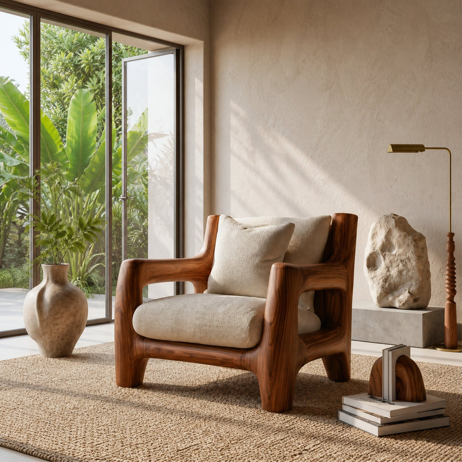 Modern Lounge Chair For Living Room And Reading Nook