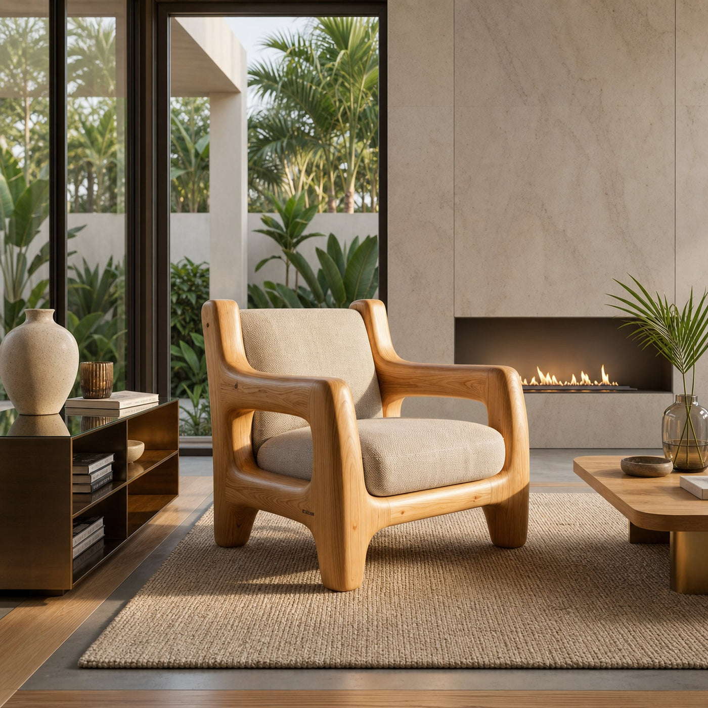 Modern Lounge Chair For Living Room And Reading Nook - product view 5