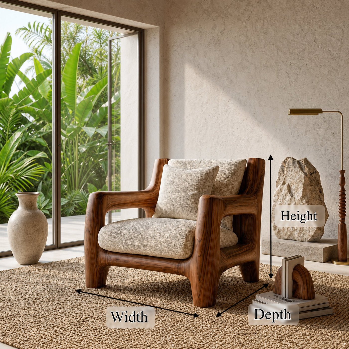 Modern Lounge Chair For Living Room And Reading Nook - product view 8
