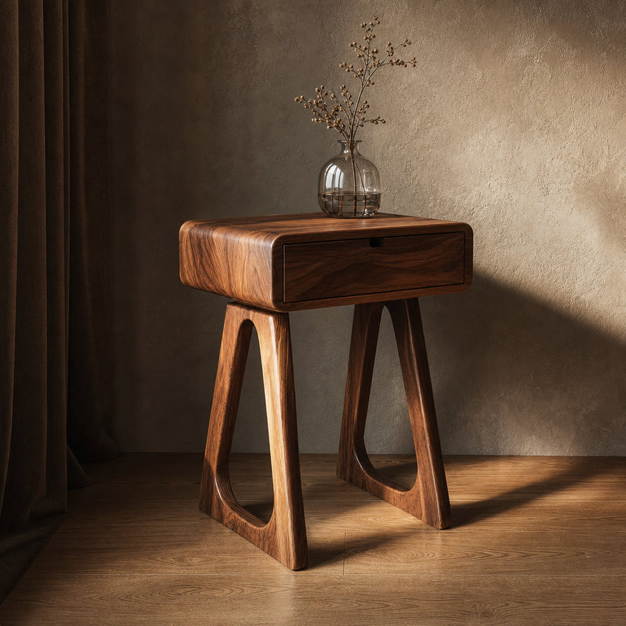 Modern Minimalist Nightstand Bedroom Or Guest Room