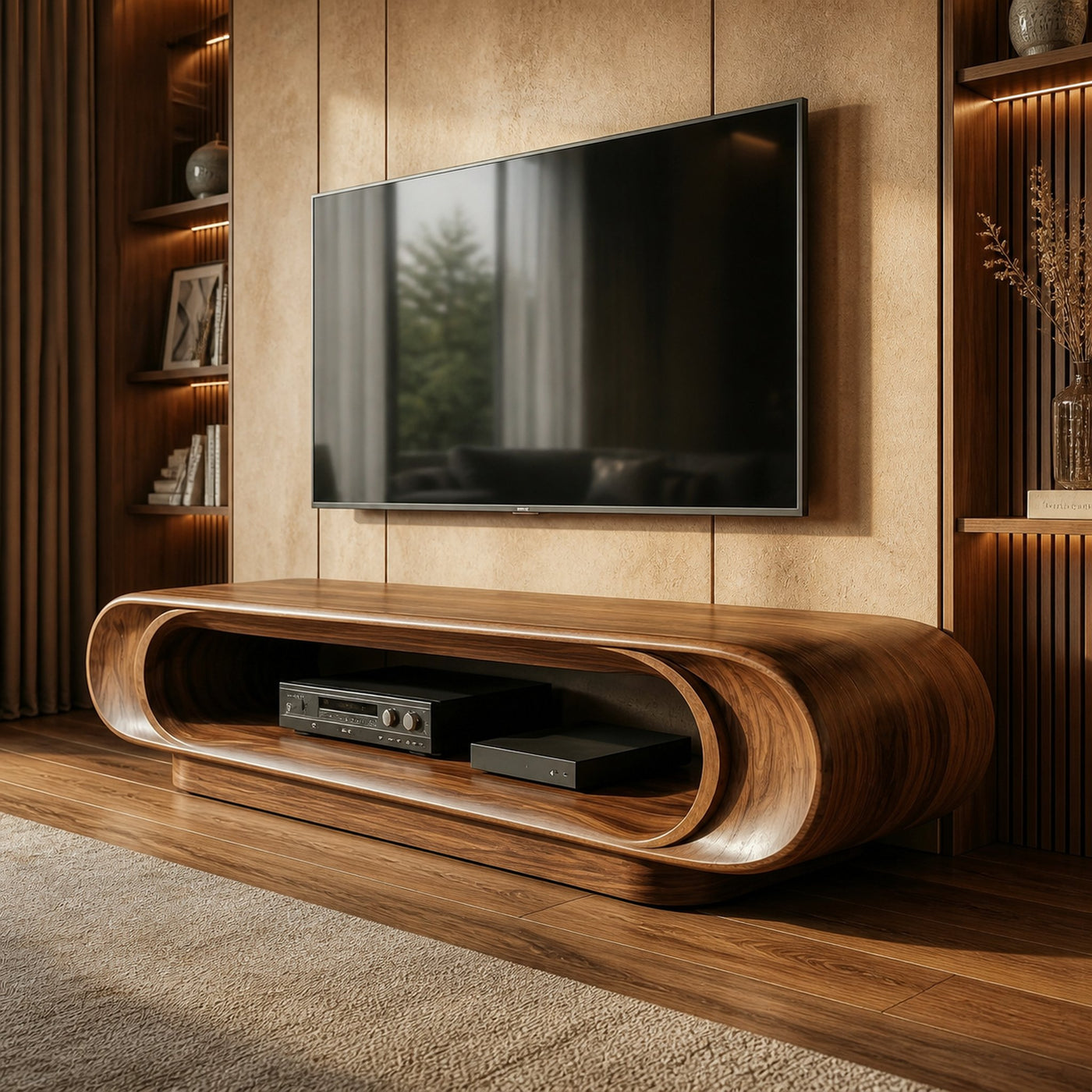 Furnishing the living room