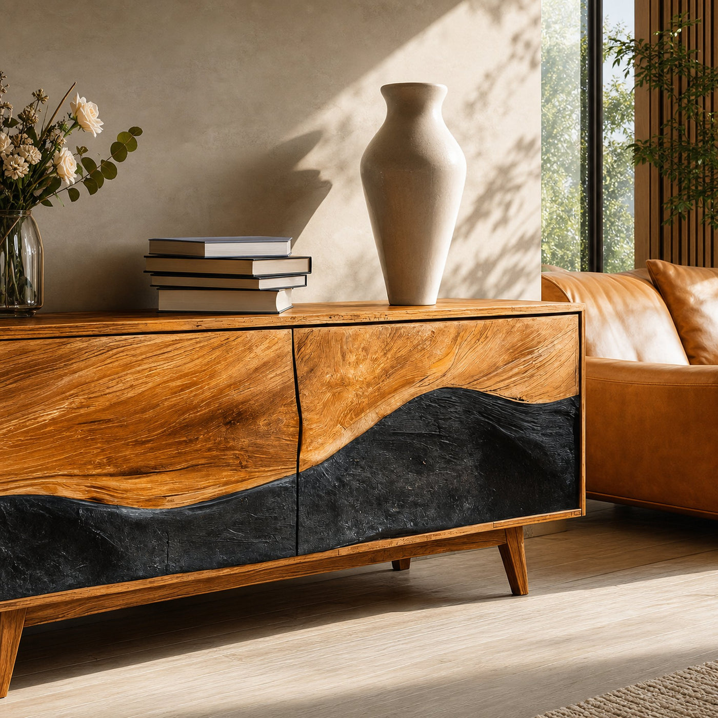 Modern Organic Sideboard For Living Room - product view 4