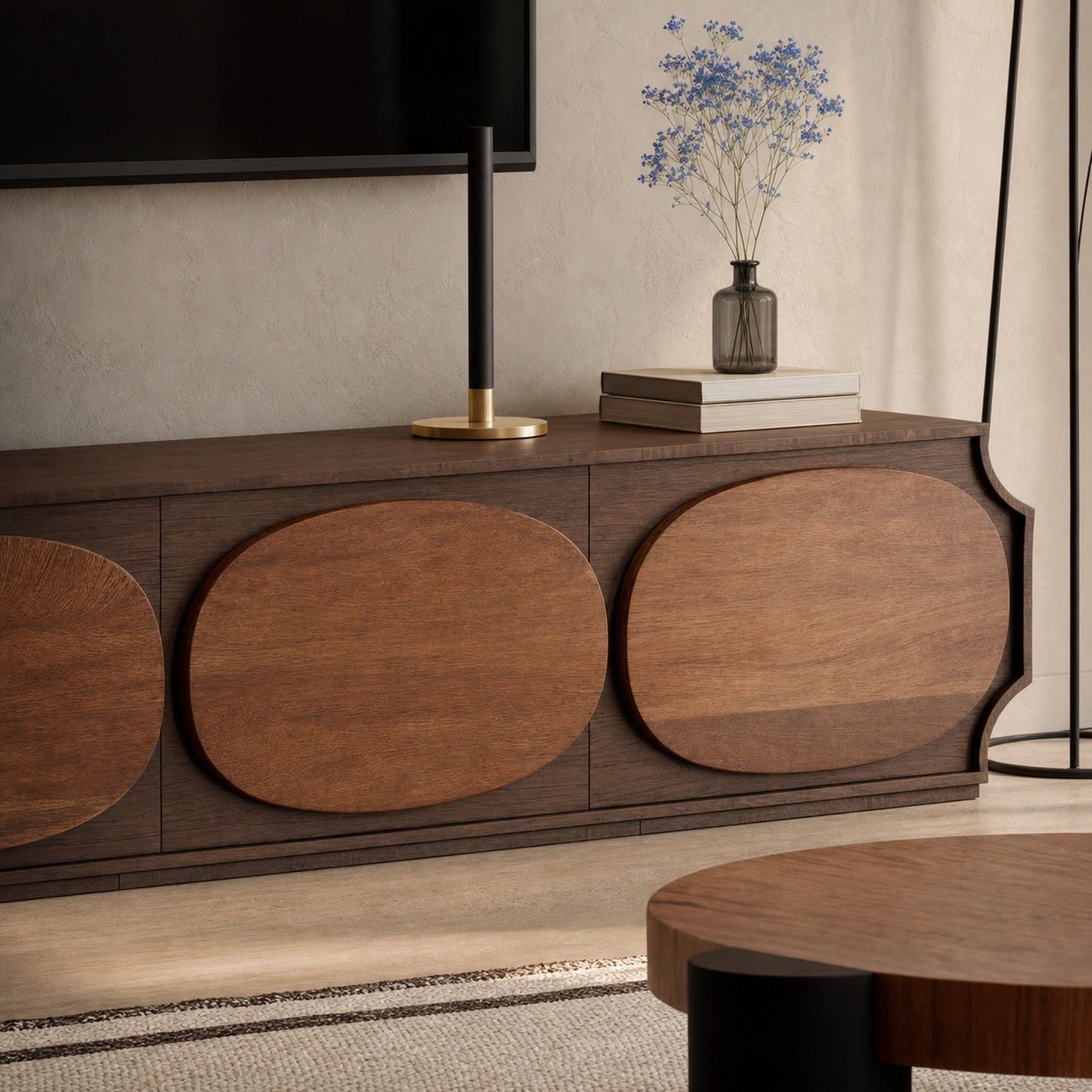 Furnishing the living room