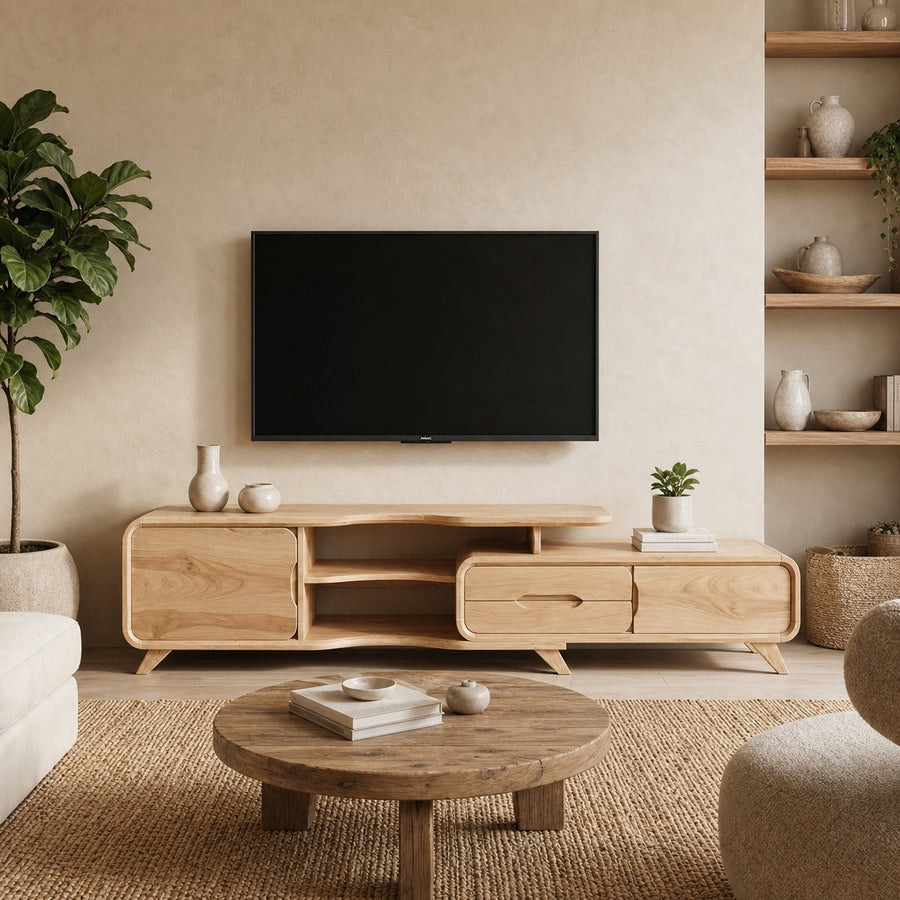 Modern Statement TV Stand For Living Room And Interior Decor