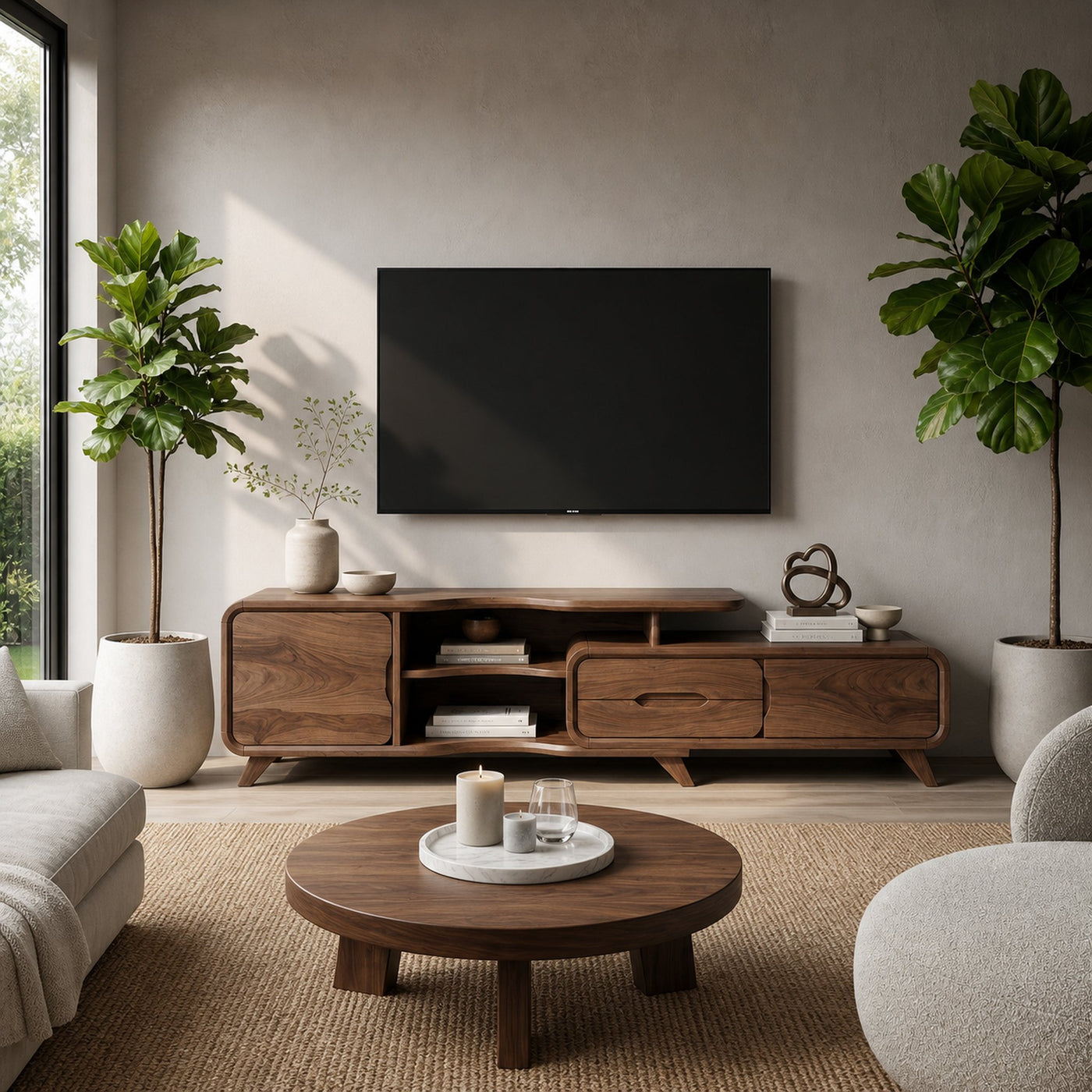 Modern Statement TV Stand For Living Room And Interior Decor - product view 7