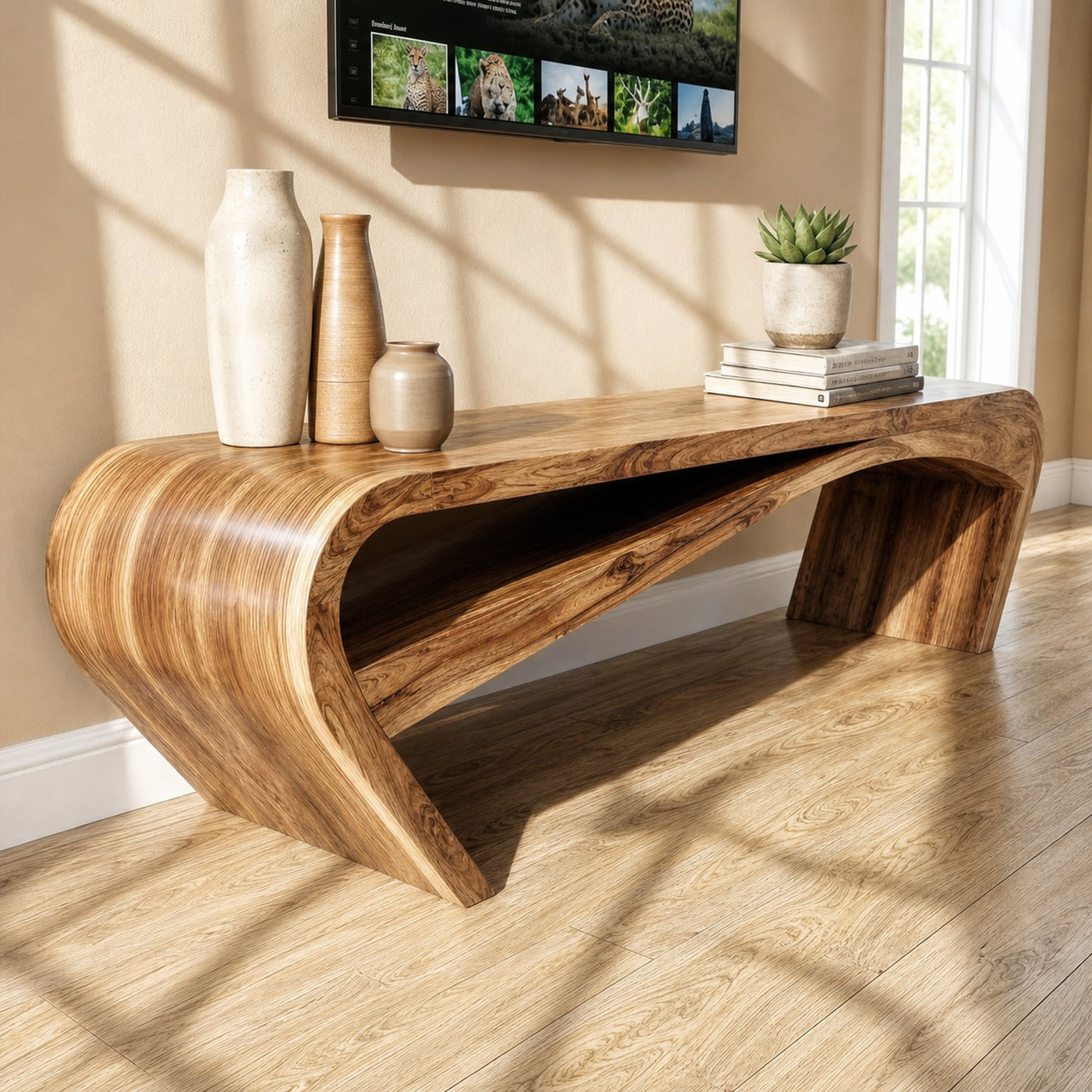 Modern TV Console For Living Room And Lounge - product view 6