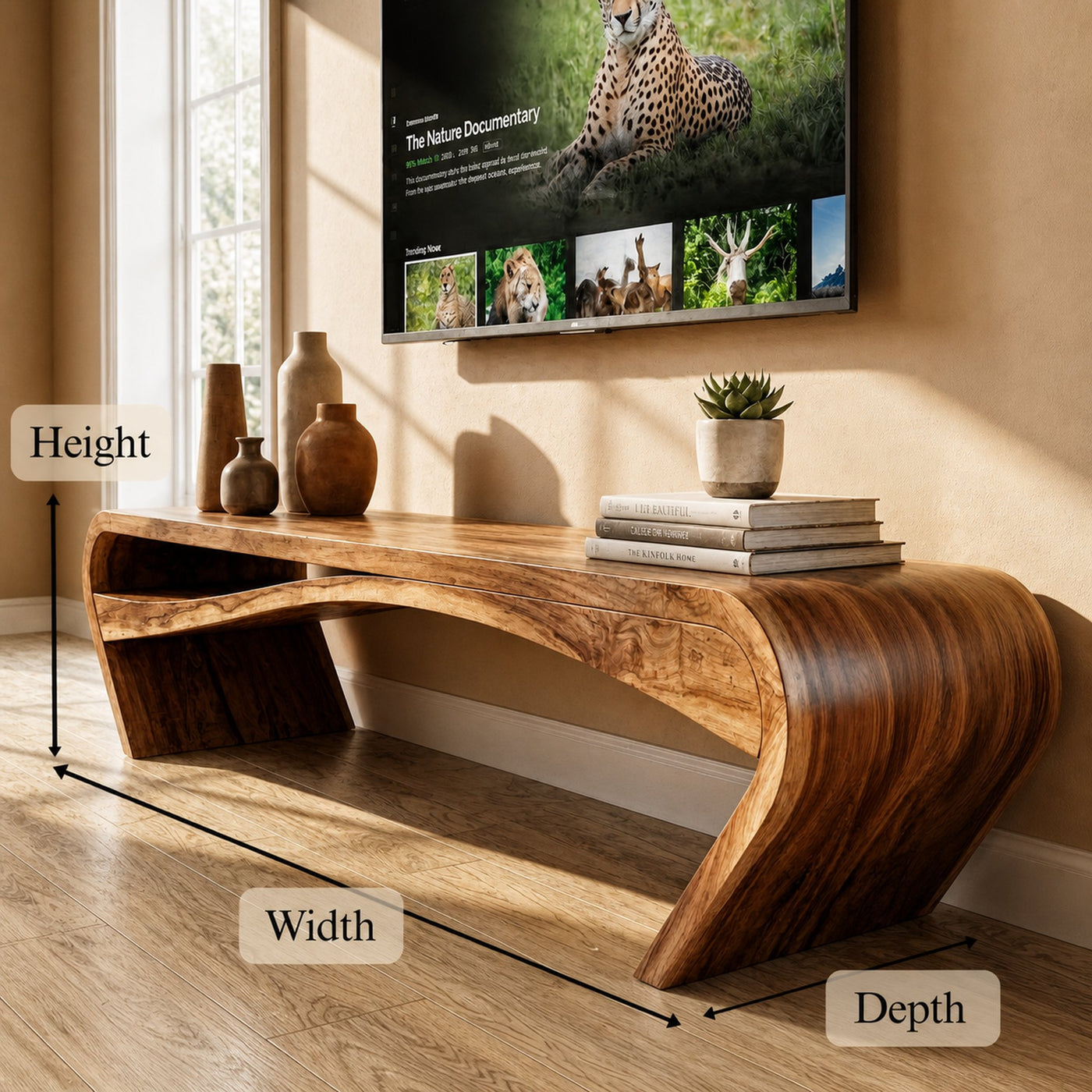 Modern TV Console For Living Room And Lounge - product view 7