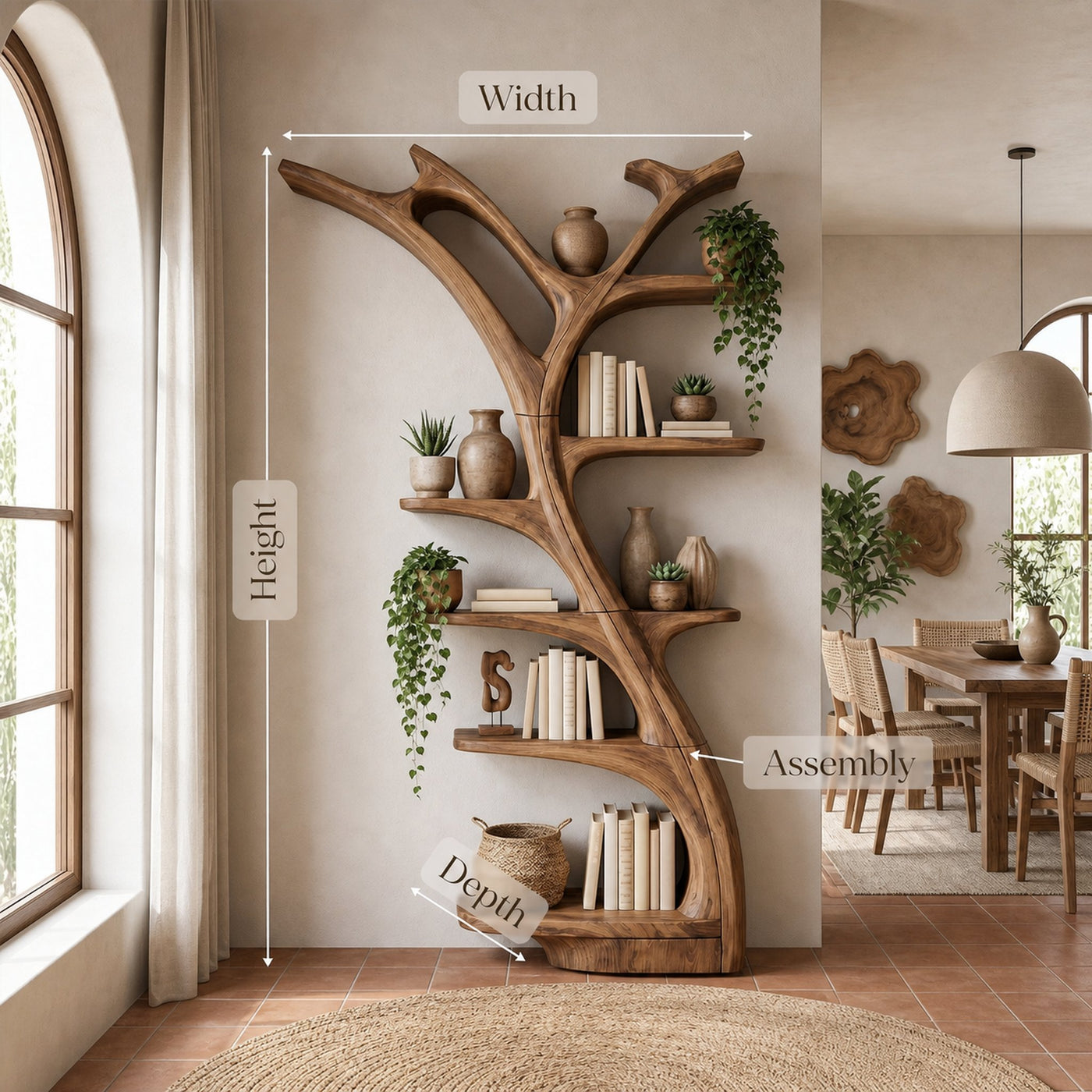 Modern Tree Bookshelf For Living Room - product view 8