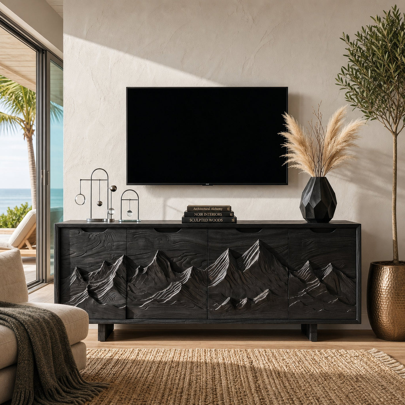 Furnishing the living room