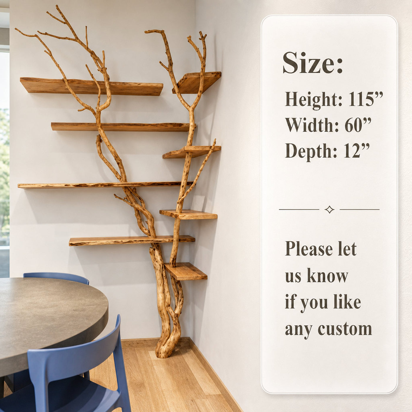 The feel of real wood