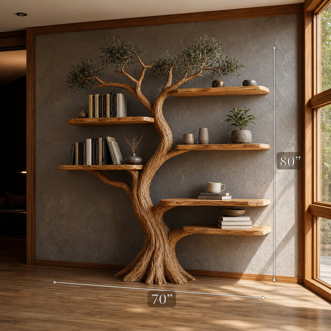 The feel of real wood