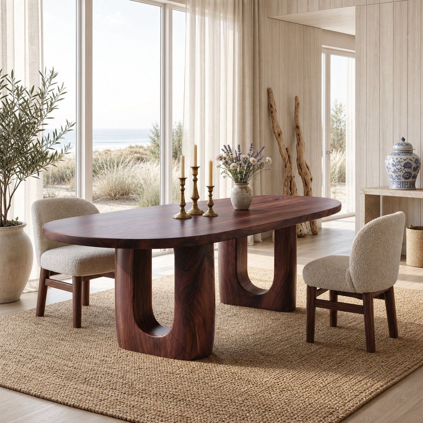 Organic Dining Room Table For Luxury Home - product view 7