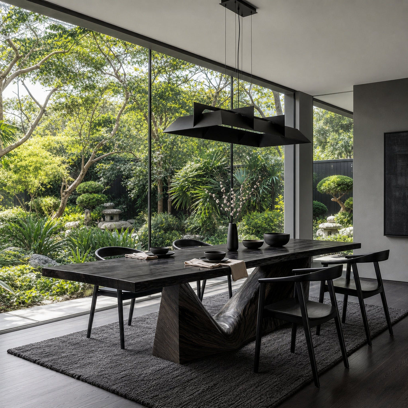 Organic Sculptural Dining Table For Dining Room And Kitchen - product view 4