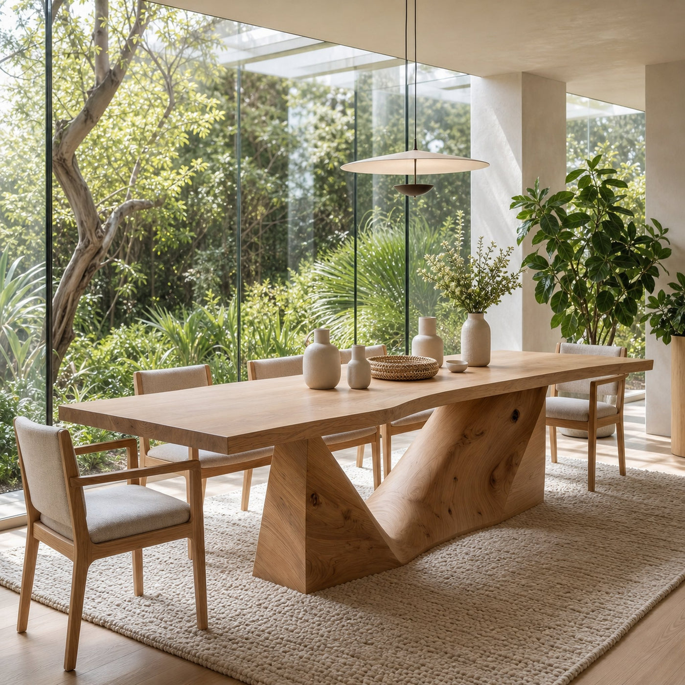 Organic Sculptural Dining Table For Dining Room And Kitchen - product view 5