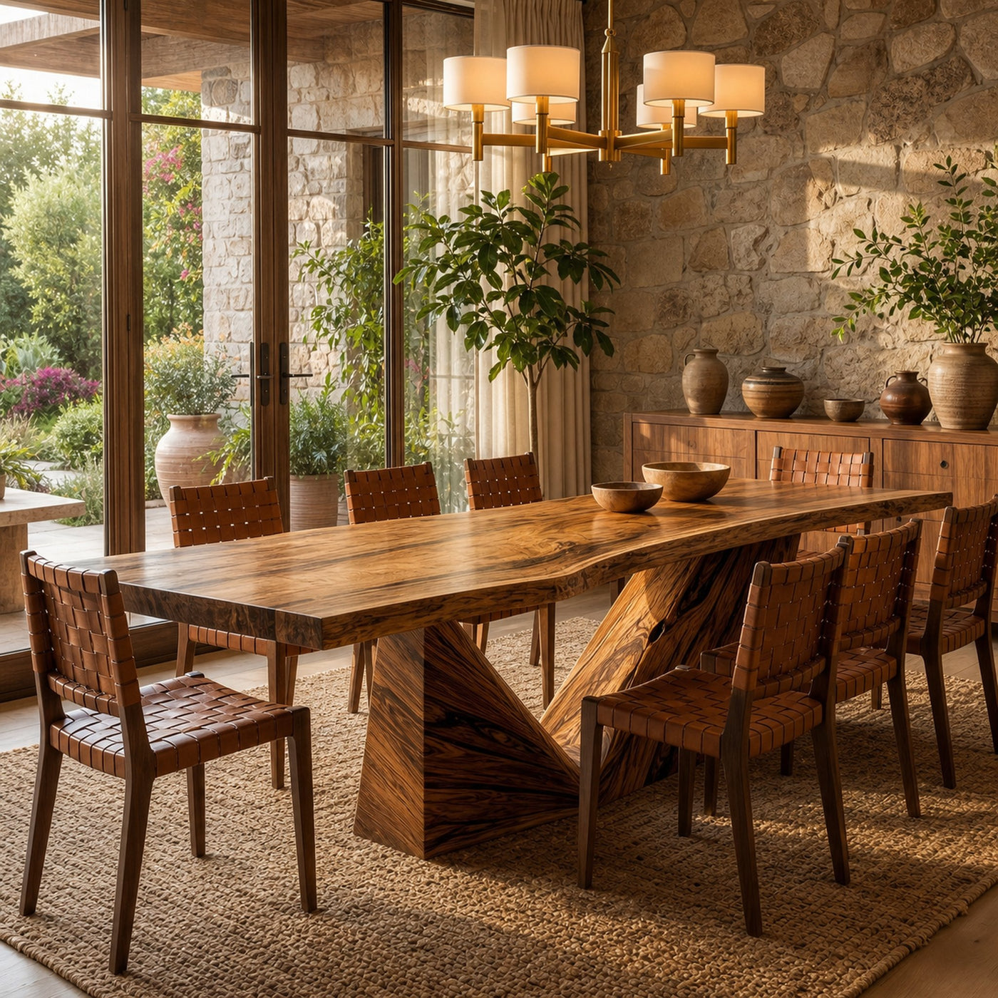 Organic Sculptural Dining Table For Dining Room And Kitchen - product view 6