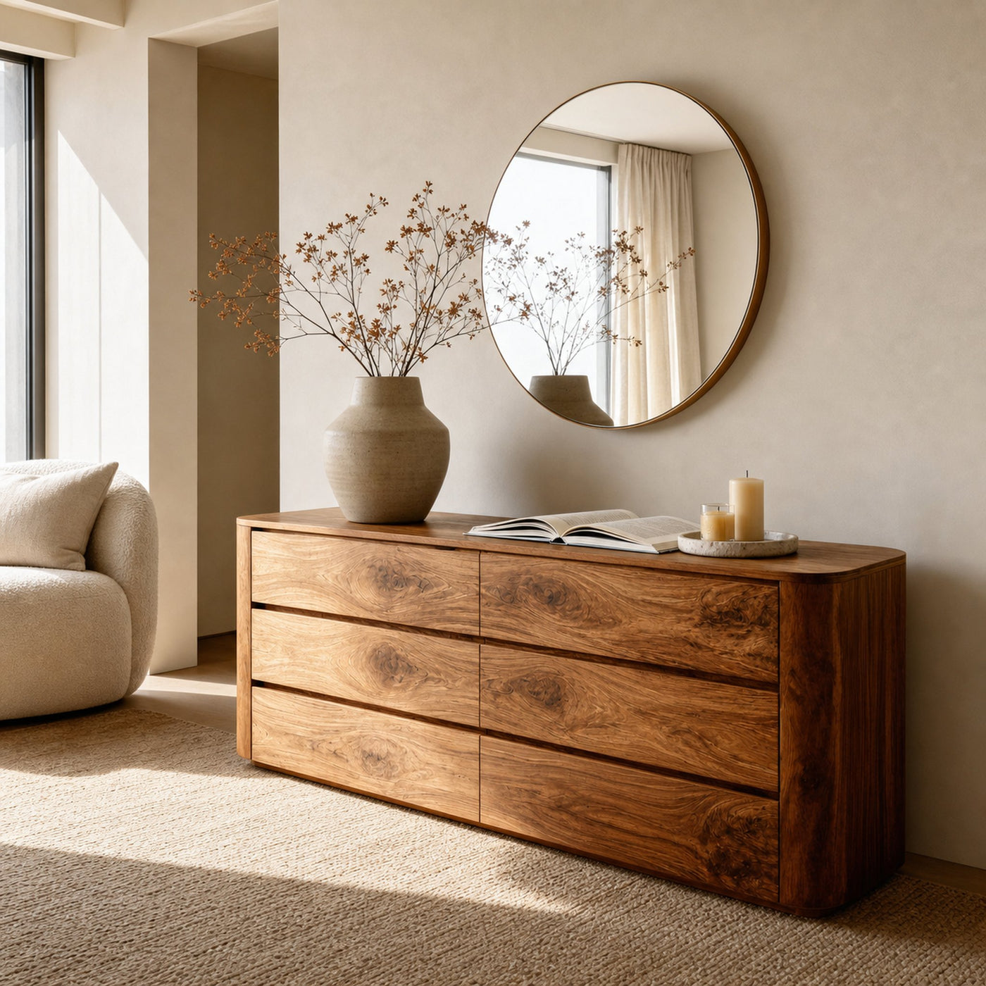 Quiet Luxury Sideboard For Living Room