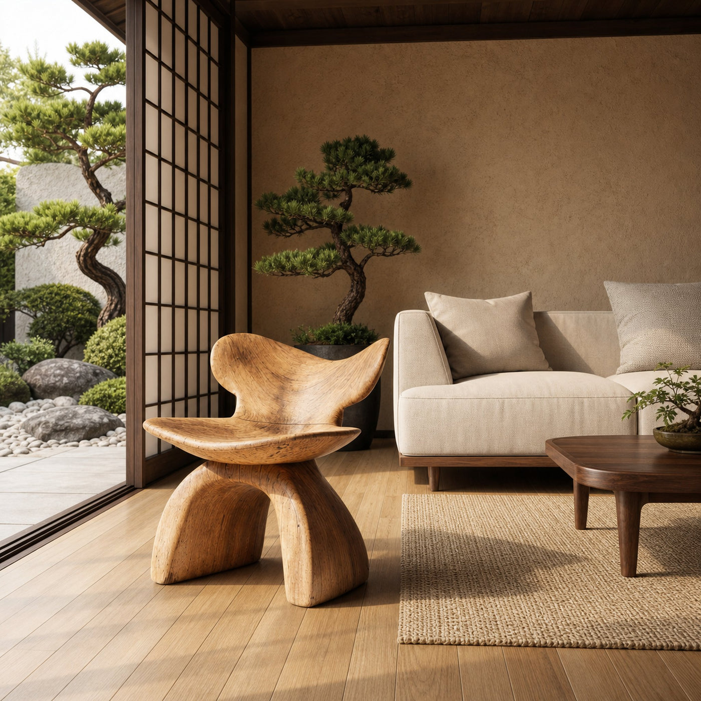 Rustic Accent Chair For A Relaxing Outdoor Space - product view 2