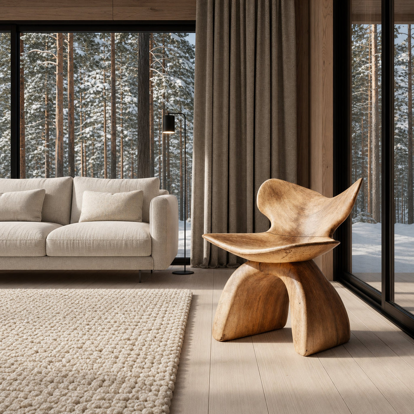 Rustic Accent Chair For A Relaxing Outdoor Space - product view 5