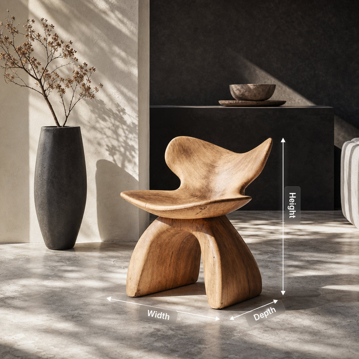 Rustic Accent Chair For A Relaxing Outdoor Space - product view 8