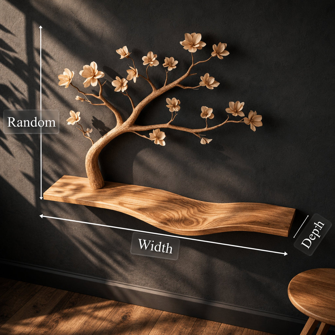 The feel of real wood