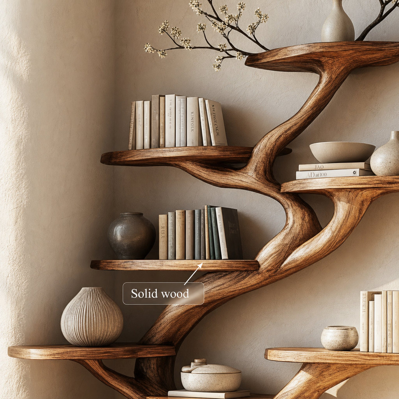 The feel of real wood