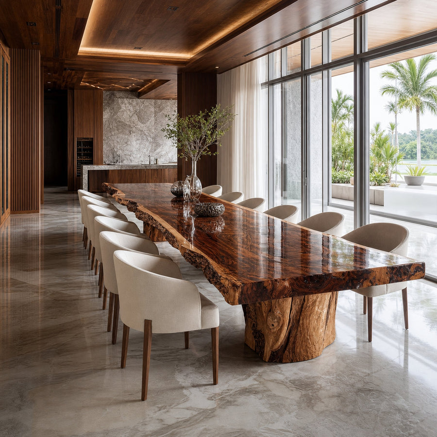 Rustic Dining Table Contemporary Home
