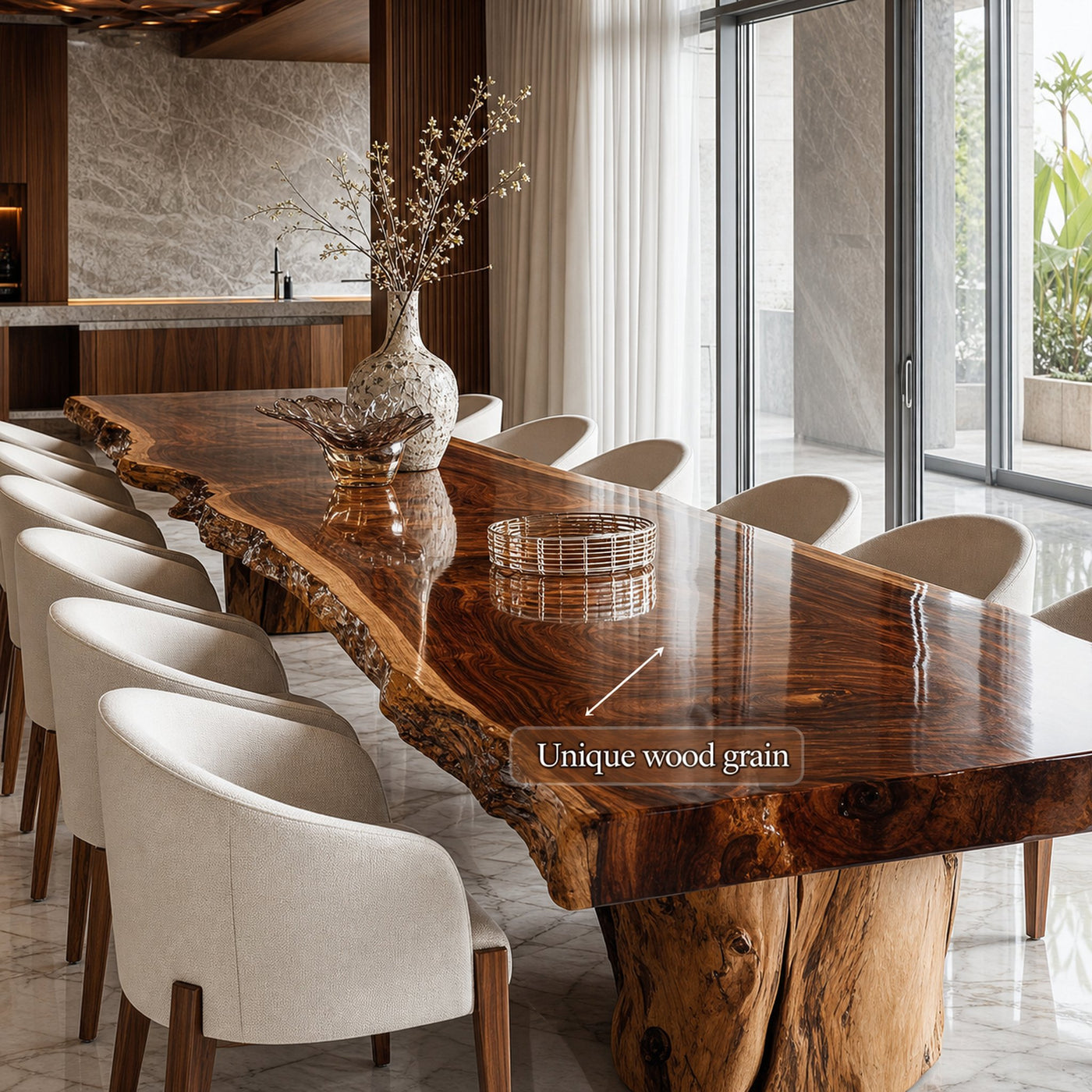 Rustic Dining Table Contemporary Home - product view 2